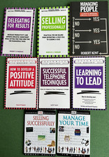 Job Lot Business Books  Guides   selling  Management Attitude   REDUCED ..