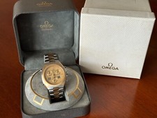 Rare 80sVintage Omega Seamaster Polaris Quartz Digital Chrono ref # 386.1231 Box