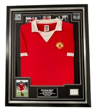 Framed GEORGE BEST of United