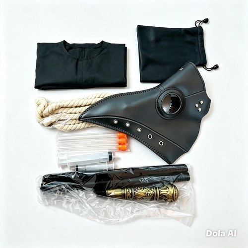Plague doctor full costume set - doctor,