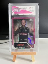 224/250 Valtteri Bottas Topps Chrome F1 2023 Fuchsia Lava | ACE Gem Mint 10