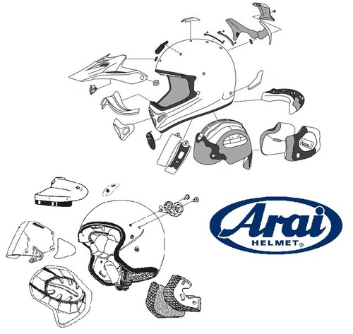 Arai front ventilation for - arai,