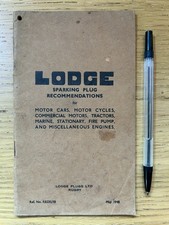 Lodge spark plug book 1948