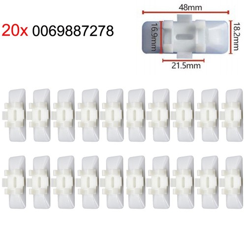 20x body side moulding - side, clip