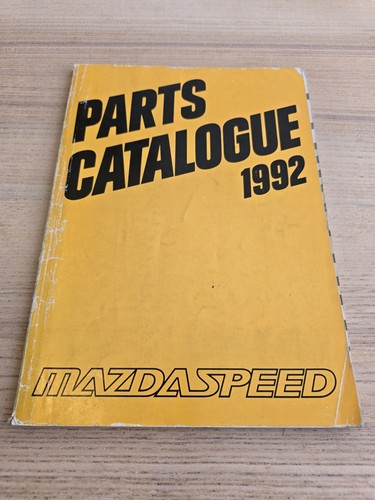 Mazdaspeed parts catalogue - parts,