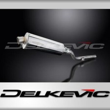 YAMAHA XT225 SEROW 1986-2007 350mm OVAL STAINLESS BSAU SILENCER EXHAUST KIT