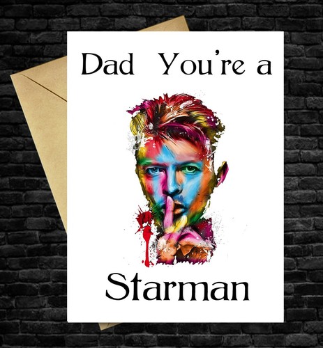 Birthday card david bowie - birthday,