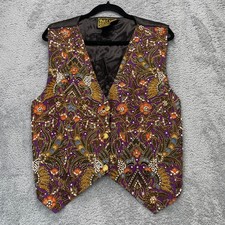 Vintage Bali Chic Vest Mens