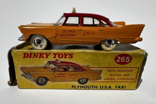 Dinky toy 265 plymouth a - toy, u.s.a