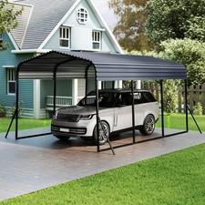15FT Heavy-Duty Metal Carport