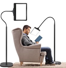 3-in-1 Rechargeable Magnifying Glass with Light and Stand, 5X Magnifying Lamp