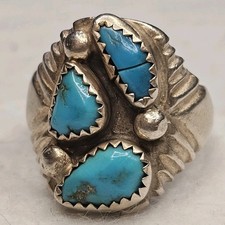 Vintage Navajo Style Sterling