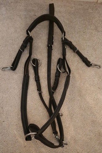 Rhinegold black leather - rhinegold,