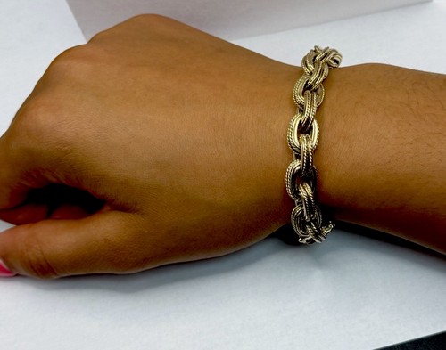 Vintage 1996 9ct yellow - yellow, gold