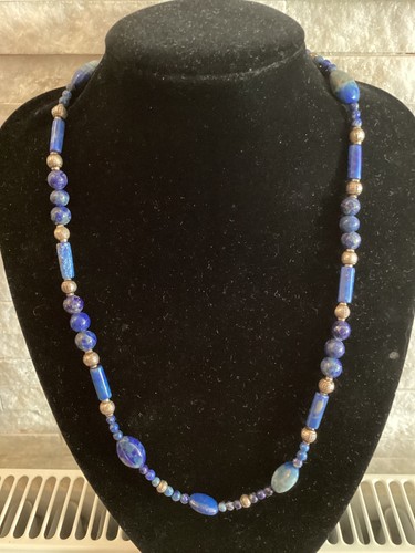 Vintage genuine lapis - genuine, lazuli