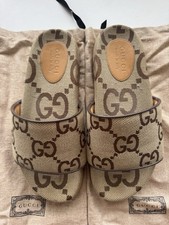 Gucci GG Canvas Slide Women’s Sandals Size UK 8 - Worn Only three times.