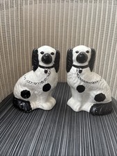 Pair white black - black, ceramic