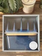 Scandi Home Blue Butter Dish &