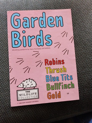 Knitting pattern garden birds - pattern,