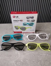 LG AG-F315 Cinema 3D Glasses Party Pack 4 Pairs for LG Cinema TV