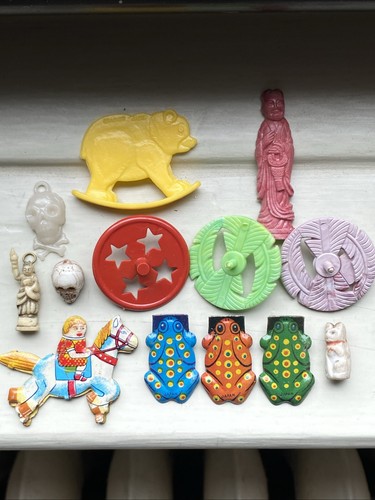 Vtg cracker jack prizes frog - jack,