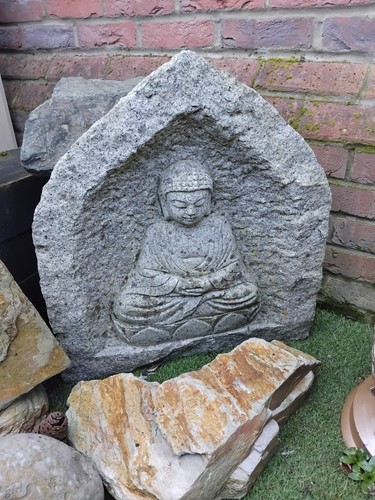 Granite carved buhda - granite,
