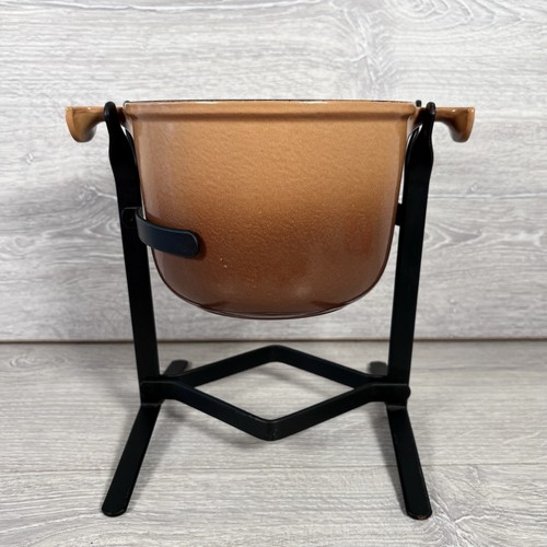 Creuset vintage fondue set - creuset,