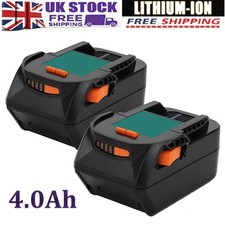 2Pcs 4.0Ah 18V Li-ion Battery