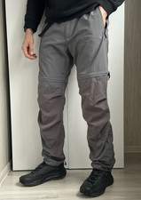 Montane Terra Pants/Shorts Gray Men's Size XL Hiking Outdoor Gorpcore