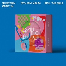 SEVENTEEN 12th Mini Album 'SPILL the FEELS' (CARAT Version) CD Album