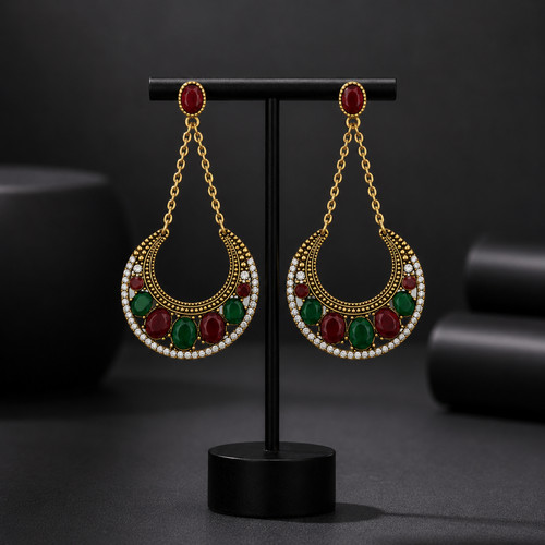 Antique ruby red - antique, green
