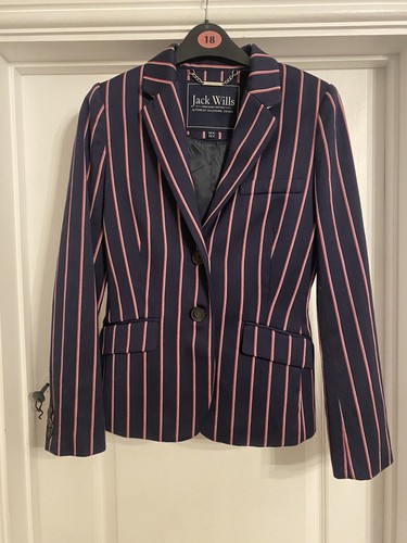 Jack wills navy blue pinstripe - wills,