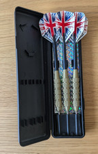 Vintage 125 g Set of Brass Darts in Case