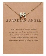 Guardian Angel Gold Necklace