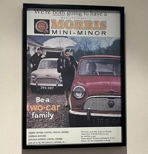 Bmc morris mini minor two - morris, be
