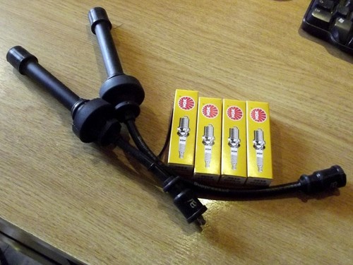 Ignition leads spark plugs - ht,