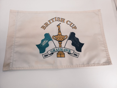2004 british cup pin - 2004, flag