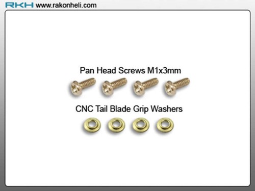 Rakonheli cnc tail - blade, grip