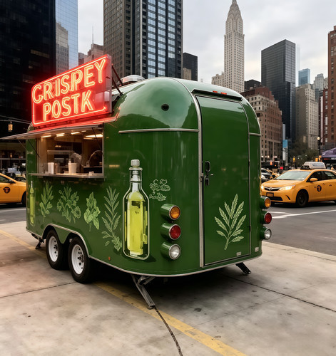 Large mobile food trailer - mobile,