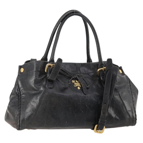 Prada hand bag leather - hand, 2way