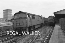ORIG 35MM NEGATIVE BRITISH RAILWAY BR- CLASS 52 1055 WESTERN ADVOCATE READING 73