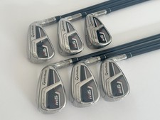 TAYLORMADE M6 IRONS 5-PW SENIOR FLEX GRAPHITE SHAFTS