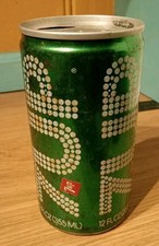 Vintage 7up Drink Can mid