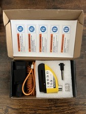 Motorcycle Brake Disc Lock With Alarm