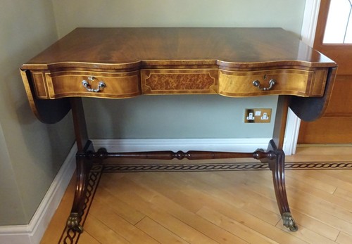 Antique regency style flamed - antique,