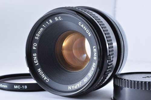 Canon 50mm 8 s c - fd, f/1.8