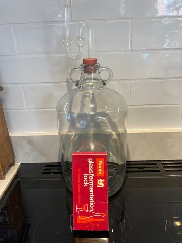 Demijohn bottle - demijohn,