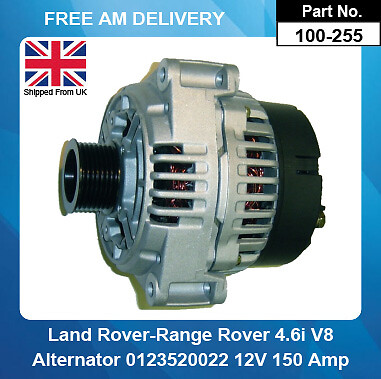 Alternator for landrover range - for,