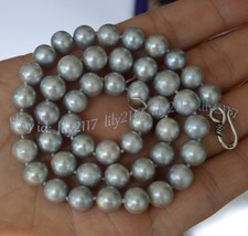 Genuine Natural Silver Gray