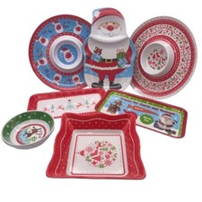 Christmas Trays Party Melamine